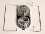 67-73 Ford Mustang Deckel Hauptbremszylinder - Chrom - Trommel