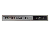 69-70 Ford Mustang Fahrzeugdatenschild - Cobra GT 350