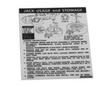 1971 Ford Mustang Fahrzeugdatenschild (38008198)