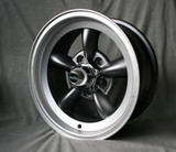 64-73 Ford Mustang Felge - Torq Thrust Style - Aluminium - 15x8 " - Anthrazit - Mit TÜV