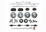 15-23 Ford Mustang (2.3, 5.0, 5.2) Upgrade Bremsanlage - OEM GT350R - 15,5 Zoll / 14,9 Zoll - VA / HA - Schwarz