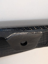 18-23 Ford Mustang Stoßstangenansatz - Type-OE - Carbon - B-Ware