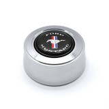 64-73 Ford Mustang Hupknopf - Grant - Aluminium - Poliert - Running Pony