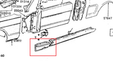 64-68 Ford Mustang Schweller Vorne links