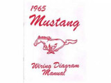 1965 Ford Mustang Technisches Handbuch - Schaltplan (38009815)