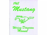 1968 Ford Mustang Technisches Handbuch - Schaltplan klein