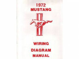 1972 Ford Mustang Technisches Handbuch - Schaltplan klein
