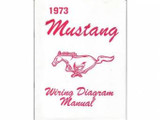 1973 Ford Mustang Technisches Handbuch - Schaltplan klein