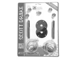64-73 Ford Mustang Haubensicherung - Set