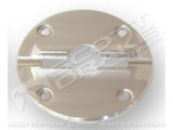 64-73 Ford Mustang Haubensicherung - Aluminium