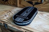 64-73 Ford Mustang Luftfilter komplett - Aluminium - Schwarz - Cobra - 4BBL