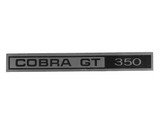 69-70 Ford Mustang Emblem am Armaturenbrett - Cobra Jet GT 350