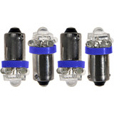 64-68 Ford Mustang Leuchtmittel Instrumentenbeleuchtung - LED - Blau - Set
