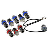 64-66 Ford Mustang Leuchtmittel Instrumentenbeleuchtung - LED - Blau - Set - Bandtacho