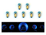 65-66 Ford Mustang Leuchtmittel Instrumentenbeleuchtung - LED - Blau - Set