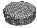 64-73 Ford Mustang Abdeckung Reserverad - 15 " - Plain - Heavy Duty