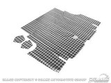 69-70 Ford Mustang Kofferraummatte - Plaid