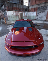 07-09 Ford Mustang (5.4) Motorhaube - GT500 - Venom Style - Ram Air