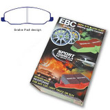 05-10 Ford Mustang Base (4.0) Bremsbelagsatz Scheibenbremse Vorne (35231678)