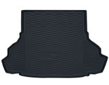 15-23 Ford Mustang Kofferraummatte - OEM - Kunststoff - Running Pony Logo - Ohne Subwoofer