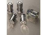 15-23 Ford Mustang Radschloss Set - Chrom