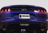 15-17 Ford Mustang GT (5.0) Schalldämpfer-Set - ROUSH - 2-Rohr - polierte Blenden