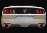 15-26 Ford Mustang (2.3, 3.7) Schalldämpfer-Set - ROUSH - 2-Rohr - polierte Blenden