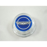 65-66 Ford Mustang Emblem für Nabenkappe - Blau