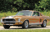 1968 Ford Mustang Lufteinlass Seitenwand hinten - Gitter