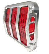 64-66 Ford Mustang Rahmen für Rücklicht - Aluminium
