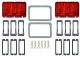 1967 Ford Mustang Glas Rücklicht - Set