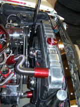67-70 Ford Mustang Motorlüfter - Elektrisch - Für 24 " Kühler - Komplett