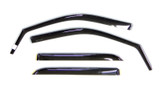 11-23 Ram 1500 Windabweiser für Türfenster - Crew Cab - Vorne und Hinten - Classic Model - Smoked Vorne und hinten