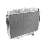 68-69 Ford Mustang (289, 302, 351) Wasserkühler - Aluminium - 3-reihig - Mit Getriebeölkühler