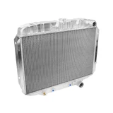 68-69 Ford Mustang (289, 302, 351) Wasserkühler - Aluminium - 2-reihig - Mit Getriebeölkühler