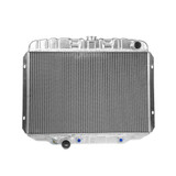 67-70 Ford Mustang (302, 351, 390, 428) Wasserkühler - Aluminium - 3-reihig - Mit Getriebeölkühler