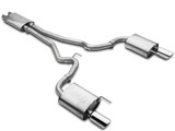 15-17 Ford Mustang (Convertible - 5.0) Abgasanlage - BORLA Touring - 2-Rohr - polierte Blenden