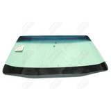 71-73 Ford Mustang (Convertible/Hardtop) Windschutzscheibe - Green - Unten Schwarz