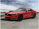 15-23 Ford Mustang Aufsatz für Scheibe - Schwarz matt