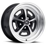 64-73 Ford Mustang Felge - Magnum 500 - Aluminium - 15x8 " - Schwarz glänzend