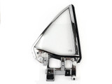 65-66 Ford Mustang (Convertible) Glas Seitenfenster hinten - Klar - Mit Rahmen Rechts
