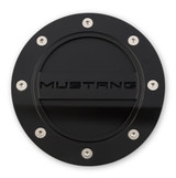 15-23 Ford Mustang Tankdeckel - Schwarz matt - MUSTANG