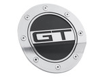 15-23 Ford Mustang Tankdeckel - Silber / Schwarz matt - GT