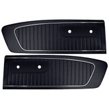 1965 Ford Mustang Set Türverkleidung - Standard, Schwarz Links und Rechts