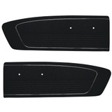 1966 Ford Mustang Set Türverkleidung - Standard - Schwarz Links und Rechts