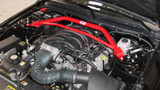 05-14 Ford Mustang Domstrebe - Rot Vorne (38000161)