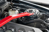 05-14 Ford Mustang Domstrebe - Schwarz Hammerschlag