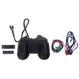 64-65 Ford Mustang (260, 289) Instrumenteneinheit - Rally Pac, 6000rpm, Schwarz