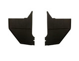 64-66 Ford Mustang (Fastback/Hardtop) Fußraumverkleidung - Schwarz - Ohne Lautsprecher