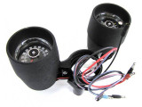 65-66 Ford Mustang (260, 289) Instrumenteneinheit - Rally Pac 6000rpm Schwarz